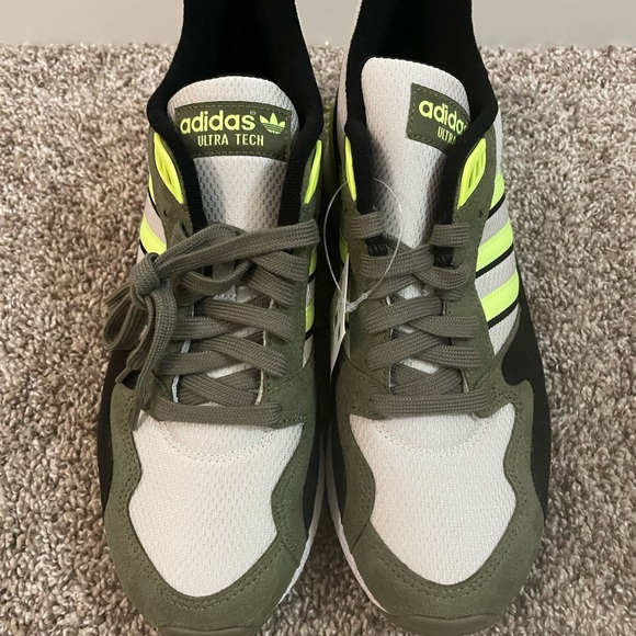 ‼️SOLD‼️Adidas Ultra Tech “KHAKI YELLOW” - Picture 4 of 7